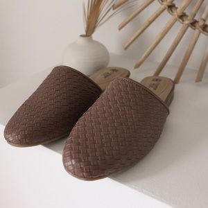 SOLD | Woven mules